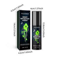 4Colors Paint Fabric Luminous Spray Car Body DIY Graffiti Reflective Spray Multipurpose Tyre Bike Skateboard Glowing Paint Spray žalia