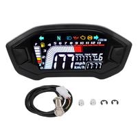 DC 8–12V Motociklo Spidometras Odometras Tachometras Skaitmeninis Panelė Universalus 1 2 4 Cilindrų Motociklams With sensors