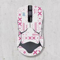 Pelės rankenos juostos lipdukas neslystantis čiulpia prakaito pelės neslystantis lipdukas, skirtas Razer Viper Ultimate A1 white