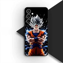 Dėklas Samsung Galaxy S24 S25 S23 FE Ultra Plus S7 Edge S25+ S23+ A56 5G Telefonui Gohan Kiaušinių Kamuoliai Son Goku DragonBall Galaxy S24 FE