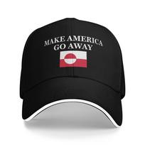 Maga Grenlandija Padarykite Ameriką Eiti Šalin Sumuštinių Kepurės Suaugusiems, Sportas, Reguliuojamos Poliesterio Sportinės Kepurės Žieminės Kepurės One Size red