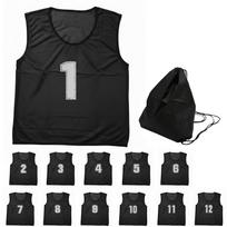 Logic Bibs Set for Children and 7 Colors with Storage for School Community Sports Set [Logic] Adults, Available, Numbered, Mesh, Bag, 30-Day Warranty, juoda