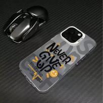 Inspirational iPhone 15 Pro Case: Laser Shell for iPhone 14/13, 12, 11, Xs Max, 8 - Popular and Durable Design iPhone 16 Pro Max gray