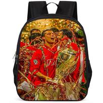 Erdvus 15 colių Cristiano Ronaldo mokyklos kuprinė vaikams, lengvas Oksfordo audinys Style O multi