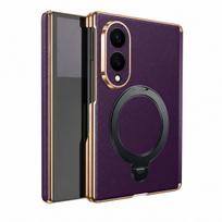 For Samsung Galaxy Z Fold8 Fold 8 Wide Ultra Luxury Cowhide Leather Case Magnetic Hinge Stand Shockproof Anti-Fingerprint Cover Galaxy Z Fold 8 Ultra