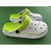 Kids Shoes Unisex Garden Clog Sandals Kids Adults Breathable Perforated Slip-On Shoes With Buckle Flat Sole Waterproof US 12 gray