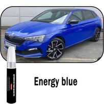 Automotive Paint Repair Pen for Skoda Scala Touch-Up Pen Paint Scratch Remover Car Paint Care Accessories Touchup Paint2 energy blue black