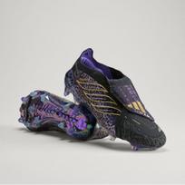 adidas PREDATOR ELITE Sulankstomas liežuvėlis Kietos dangos futbolo bateliai Kaka JR4433 Unisex Sportiniai bateliai Veikimui Pagrindinė juoda / Aukso metalo / Pagrindinė juoda 40.7