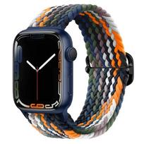 Nertas solo dirželis Apple Watch 10 serijai 42MM 46MM Ultra juosta 40mm 44mm 41mm 49mm 45mm Elastinga apyrankė iWatch 9 8 7 se dirželis 42 44 45 46 49 mm black