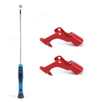 Metal Trigger Switch Button for Dyson V10 V11 SV12 SV14 with Full Repair Tools Kit, Power Switch Button Replacement red