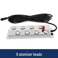 Ultrasonic Ten-Head Atomizer Humidifier: High-Volume Mist Plate for Water Features and Fogging