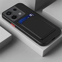 Dėklas su kortelių laikikliu Xiaomi Redmi Note 13 Pro Plus 5G Silikoninis piniginės dėklas ant Xiomi Redmi Note14 14 Pro 4G Funda Redmi Note13 5G