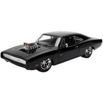 Kyosho Jada Toys Fast & Furious Series 1/24 F&F 7 Dodge Charger R/T Black (Dominic) JADA35423 Multicolor black