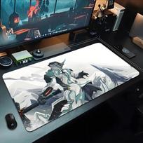 Game Warframe Mouse Pad 500X1000 mm Large Gaming Mousepad Gamer XL Rubber Otaku Keyboard Pad Laptop Desk Mat 600x300x2mm