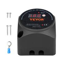 VEVOR Dual Battery Isolator Kit, 12V 140Amp, Manual and Auto Modes VSR Voltage Sensitive Relay with LCD Screen 6.8 x 6.8 x 5.6 cm
