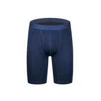 Vyriški apatiniai ilgomis klešnėmis, bokseriai, šortai, kvėpuojantys apatiniai, sportiniai apatiniai, kelnaitės M L XL 2XL 3XL XL tamsiai mėlyna spalva