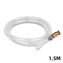1M/1.5M/2M/3M/4M Rankinis Benzino Kuro Siurbimo Vamzdis Dujų Sifono Siurblys Vandens Kratytuvas Sifonas Saugus Savaime Užsipildantis Žarnos Vamzdis Santechnikos Žarnos Skaidrus 1.5M gray