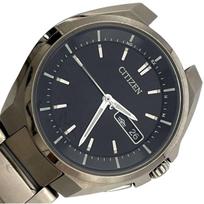 CITIZEN Attesa Solar Watch /Defective Radio-Controlled Day-Date [a52]