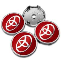 4 vnt. 60 mm automobilio ratlankio centrinis dangtelis Rato stebulės dangtelis Ratlankio stebulės apsauga nuo dulkių Emblema Toyota Corolla Rav4 Auris Camry Yaris CHR avensis 6GR gray