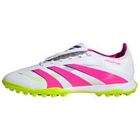 Adidas PREDATOR LEAGUE Anti Slip Wear Resistant Soccer Shoes Unisex White Pink Sneakers JS0385 42 pink