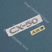 for Mazda CX-30 black front logo, middle grille sticker, CX30 rear logo, luggage compartment logo accessory sticker carbon fiber