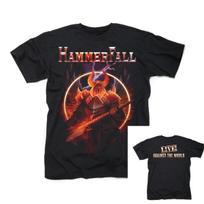 Hammerfall Shield Casual T-shirt Luxury Brand for Men and Women Top  2026 New 5XL įvairiaspalvis