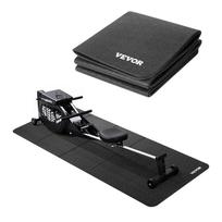 VEVOR Foldable Walking Pad Treadmill Mat, 6 mm Thick, 610x1730 mm Exercise Equipment Mat for Elliptical on Carpet Hardwood Floor