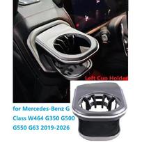 Car Front Cup Holder for Mercedes-Benz G Class W464 G350 G500 G550 G55 G63 2019-2026 Dash Drink Water Cup Holder Left/Right Left gray
