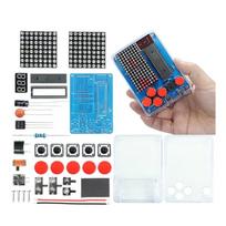 Retro Gaming DIY Soldering Project Kit Featuring 4 Classical Game Ideal for Learning Family Bonding Explore Electronics