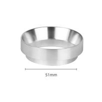 Upgraded 6 Magnet Coffee Powder Receiving Ring Quantitative Ring Anti-flying Powder Aluminum Alloy Grinder Coffee Accessories white