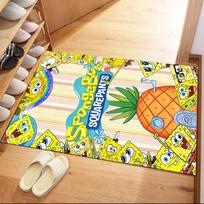 Spongebob Pineapple Adventure kvadratiniai kilimai yra puikus pasirinkimas svetainėms, miegamiesiems, namų dekoravimui ir kaip dovanos. 40cmx60cm