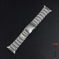 Luxury Man Titanium Metal Strap For Apple Watch Ultra 3 49mm 46mm 42mm 45mm 44mm For Iwatch 11 10 9 8 7 6 5 Bracelet Accessory 42-44-45-49-S11-46mm black