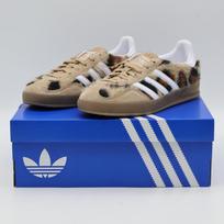JS4599 atmos pink adidas Originals Gazelle Indoor Trinity Leopard Brown(Women's) 13W gray