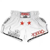 Mens Muay Thai Shorts Quick Dry Breathable MMA Boxing Training Pants Combat Sport XXXL white