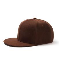 Solid Color Snapback Hat For Men And Women With Skin-friendly Material Khaki black