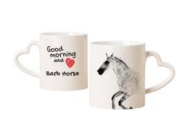 Barb Horse - cup with a horse, a cute cup with a heart-shaped handle, a universal gift from the Art-Dog brand balta