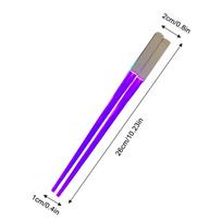Light saber Chopsticks Light Up Cool Party Supplies LED Glowing Chopsticks For Holiday Raves Birthday Halloween Sporting Events purple