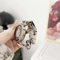 18mm 20mm 22mm Išmaniojo laikrodžio apyrankė Laikrodžio dirželis - Ledo šilko audinys Lday Moterims Mergaitei HUAWEI watch GT3 GT2 Samsung Galaxy Watch Amazfit XIAOMI Watch for 20mm gray