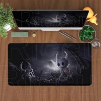 Hollow Knight XXL Didelis Žaidėjo Pelės Kilimėlis Kompiuterio Klaviatūros Kilimėlis xMM HD Spausdinimas Neslystantis Nesiprausiantis Ergonomiškas dizainas Stalo Kilimėlis LockEdge 300x800x3mm