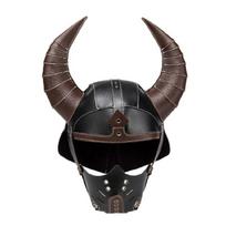 Istorinis atkūrimas Vikingų kaukė Reguliuojamas viduramžių šalmas Cosplay renginiui Renesanso festivaliui