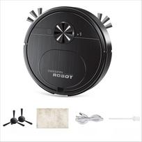 Itin plonas 3-in-1 robotas dulkių siurblys su galingu siurbimu visų tipų grindims gray
