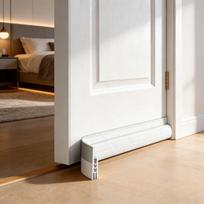 Self Adhesive 3 Layer TPE Door Bottom Strip Dust Proof Sound Insulation Energy Weather Home Bathroom Door door draft stopper ruda