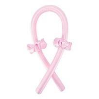 Woman Heatless Curling Rod Headband Lazy Hair Curler No Heat Hair Rollers Soft Curls Sleeping Flexi Rods Girls DIY Styling Tools white