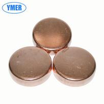 YMER Raudono Vario Vamzdžio Dangtelis Šaldymo ir Oro Kondicionavimo Sistemoms, Suvirintas Sandarinimo Dangtelis, 10-108mm. 19mm