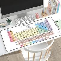 Periodic Table Of Chemical Mouse Pad Rubber Mat Laptop Xxl Mousepad Notebook Gamer Computer Table Gaming Accessories 600x300x2mm gray
