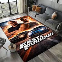 3D Filmo F-Greiti ir įsiutę Kilimas Menas Kambario Dekoras Namų Virtuvės Miegamojo Sofos Dovana Vaikų Kilimas Neslystanti Grindų Kilimėlis 80cm x 120cm