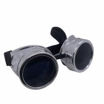 Windproof Steampunk Goggles Metal Gothic Sunglasses Driver Goggles  Themed Photoshoot sidabras