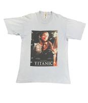 Vintage 90s Titanic movie tee / L size / made in usa M white