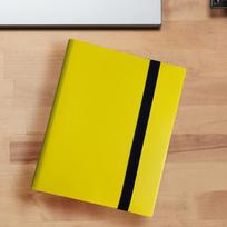 9 Pockets Trading Card Carrying Binder,Card Books,Card Organizer,Card Holder Folders,Card Storage geltona