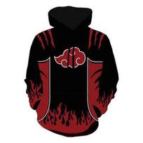 2024 m. Ruduo Naujas Naujausias Hoodie Naruto Ninzų Apsiaustas Personažas 3D Spausdintas Megztinis Berniukų ir Mergaičių Mėgstamas Suaugusiųjų Universalus Hoodie 160 brown